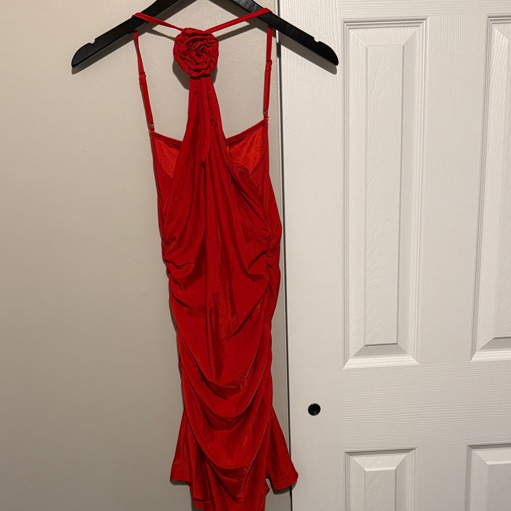 Elegant Red Evening Dress